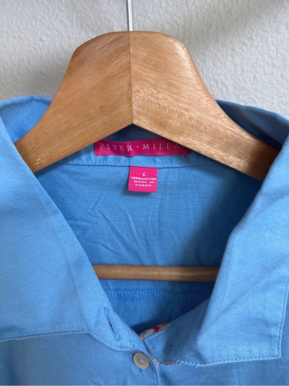 Peter Millar Light Blue Ladies Polo Shirt